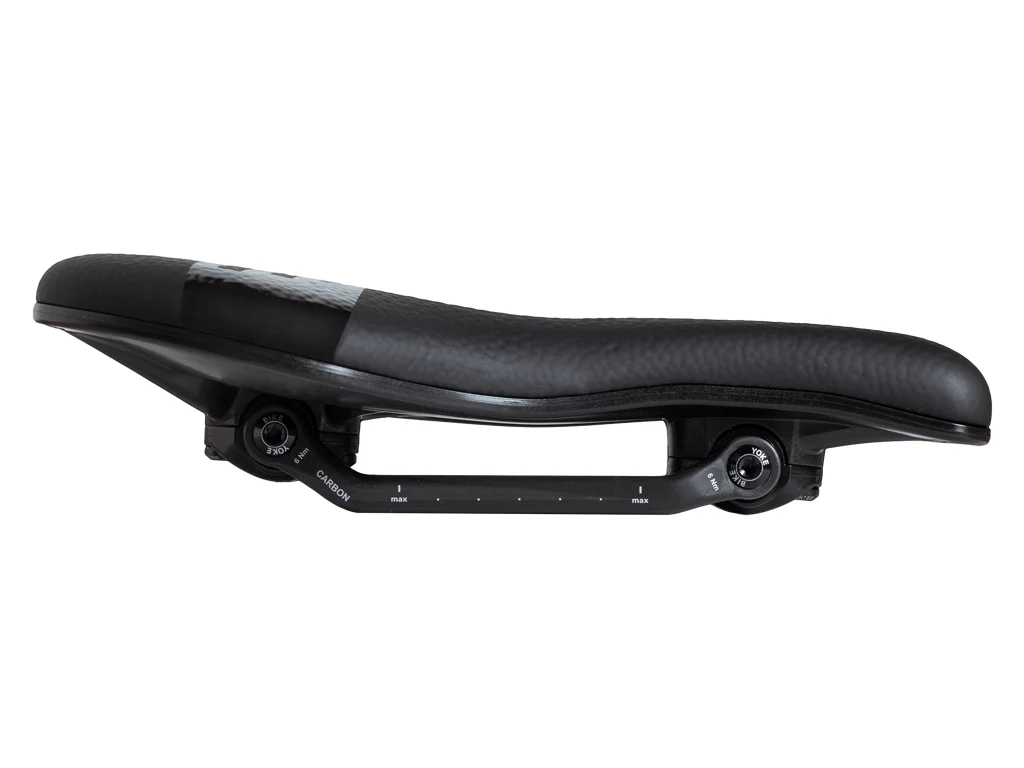 Bike Yoke Sagma 3D Carbon Saddle 142 - Black - Image 2