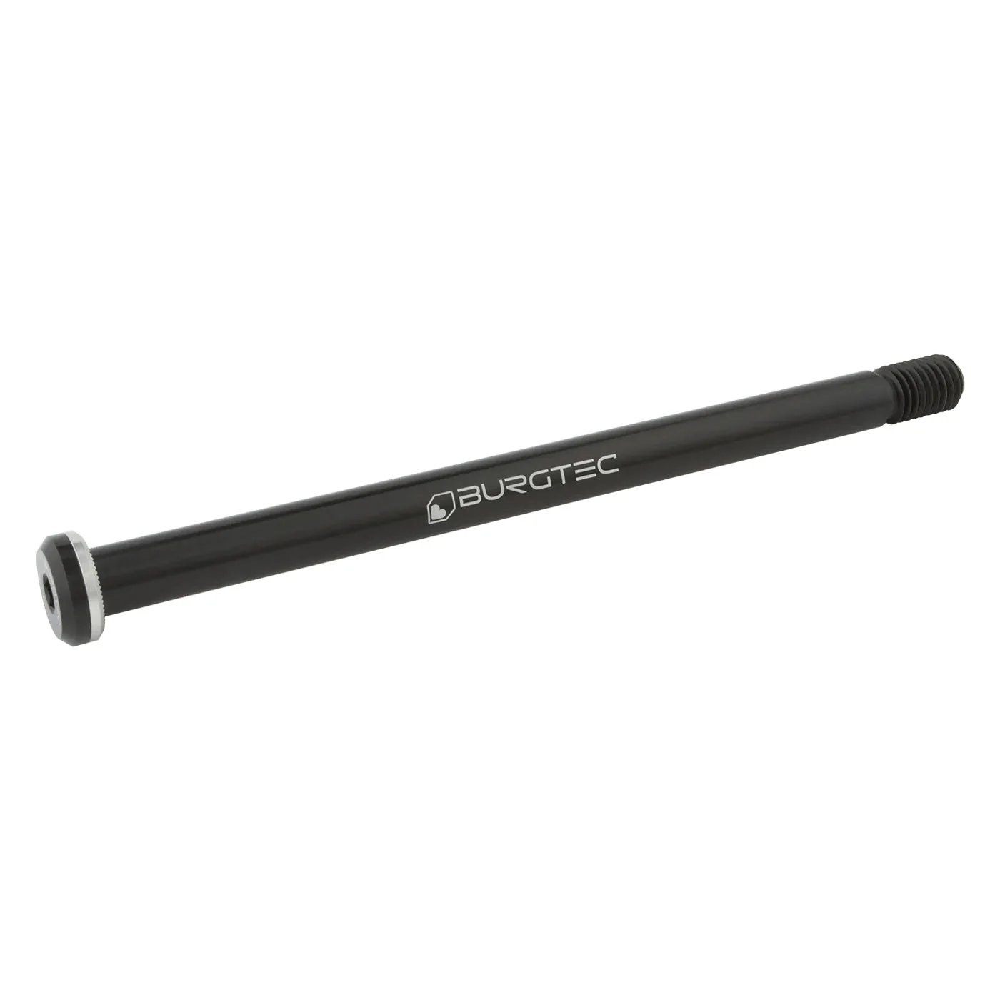 Burgtec Rear Axle - 188mm x 12mm 1.00mm Pitch - Burgtec Black