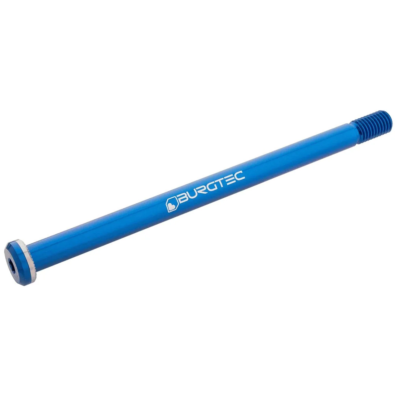 Burgtec Rear Axle - 188mm x 12mm 1.75mm Pitch - Deep Blue