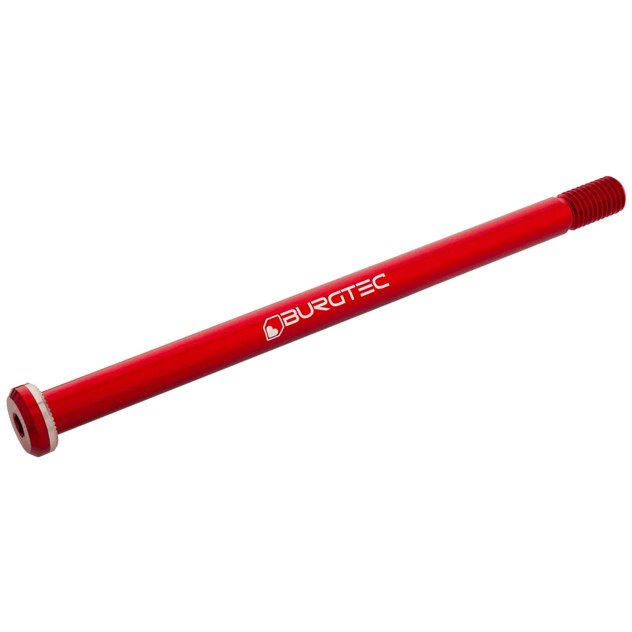 Burgtec 188mm x 12mm 1.75mm Pitch Rear Axle - Race Red