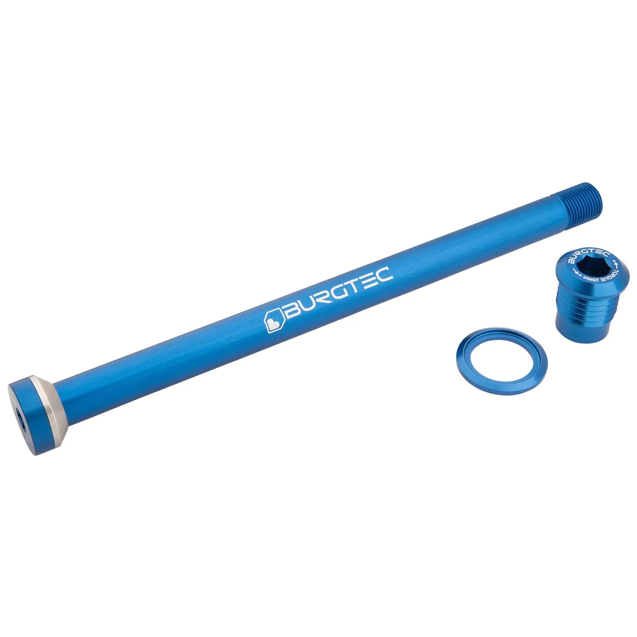 Burgtec Rear Axle - Amflow 174mm - Deep Blue
