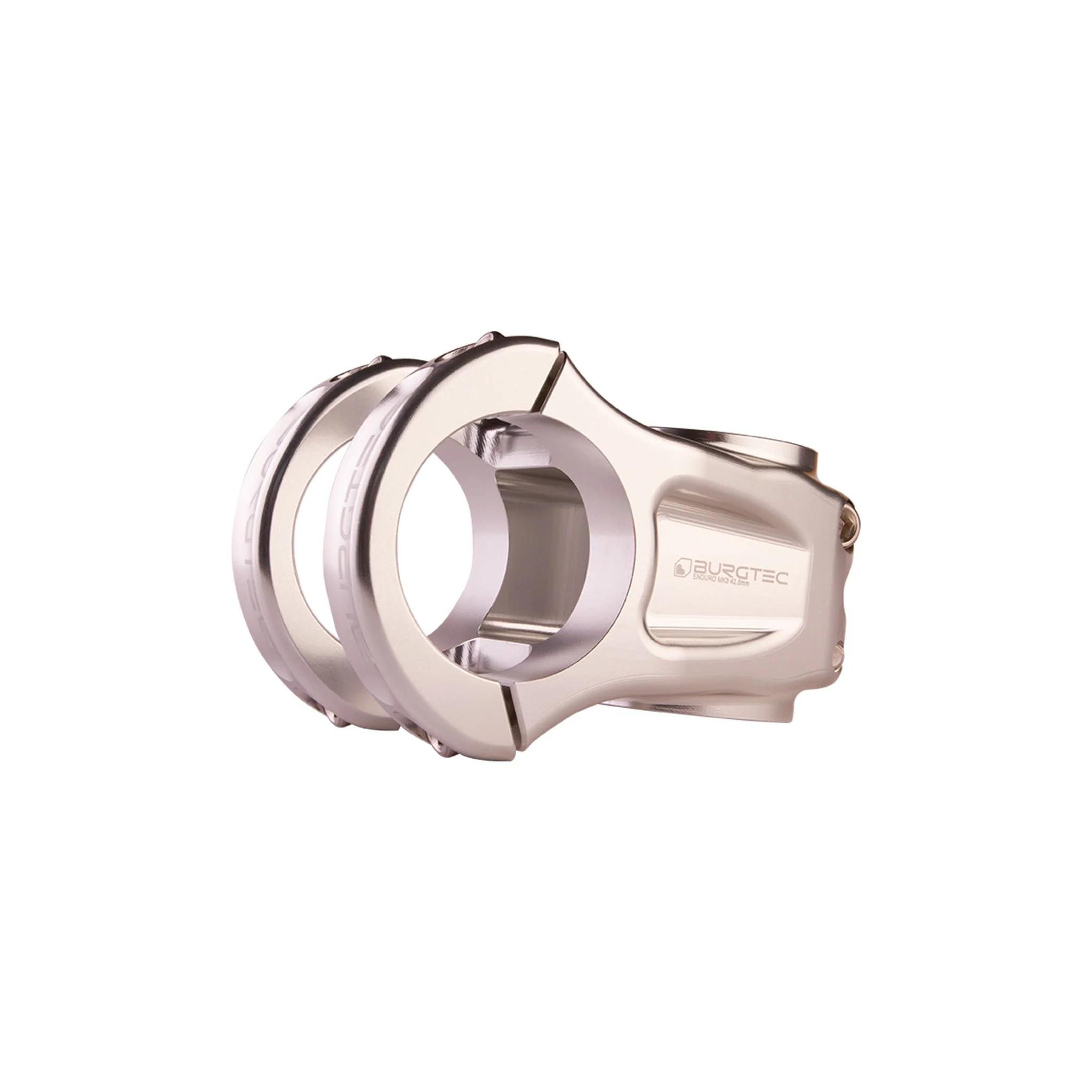 Burgtec Enduro MK3 Stem - 35mm Clamp - 42.5mm Length - Rhodium Silver