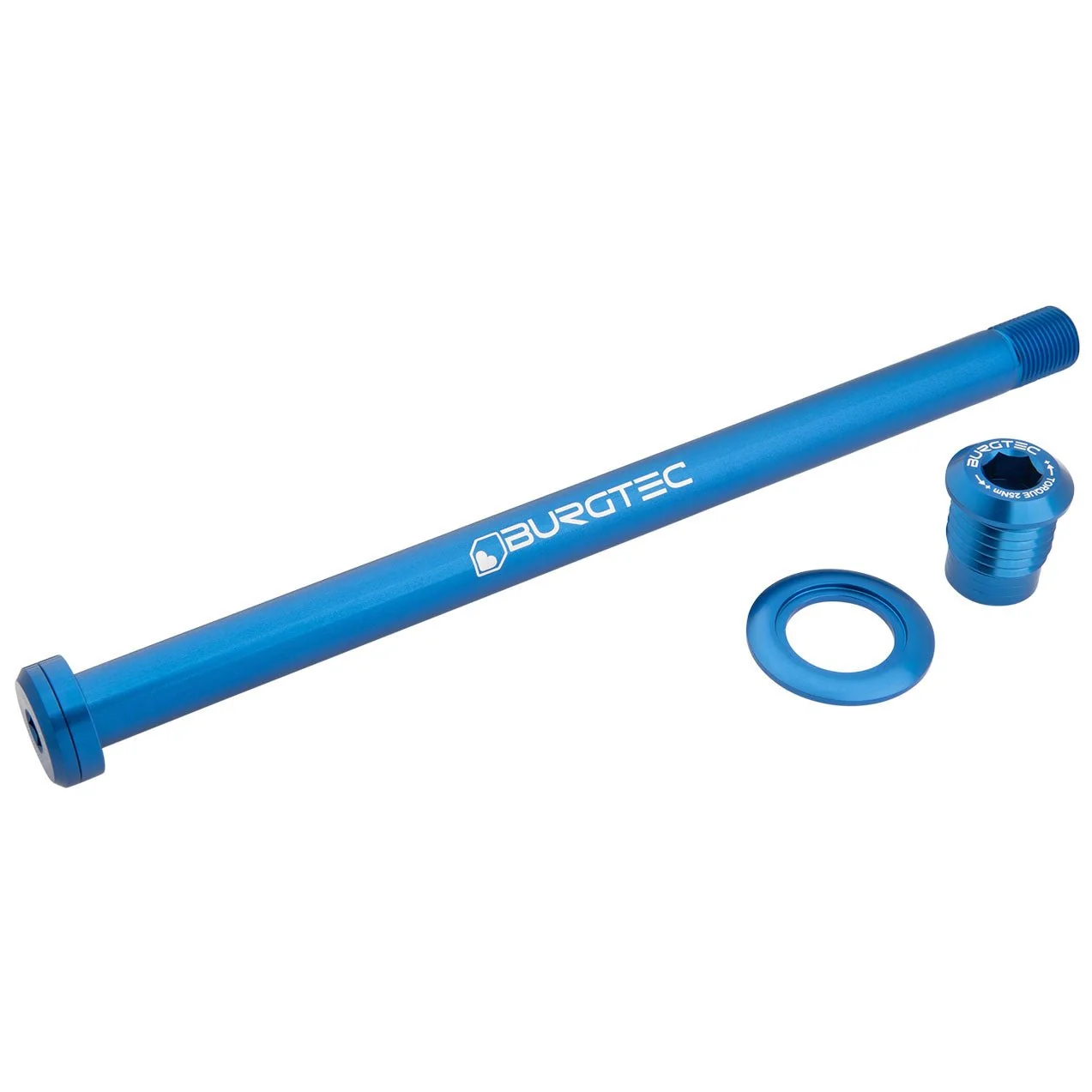 Burgtec Rear Axle - Orbea 184mm - Deep Blue