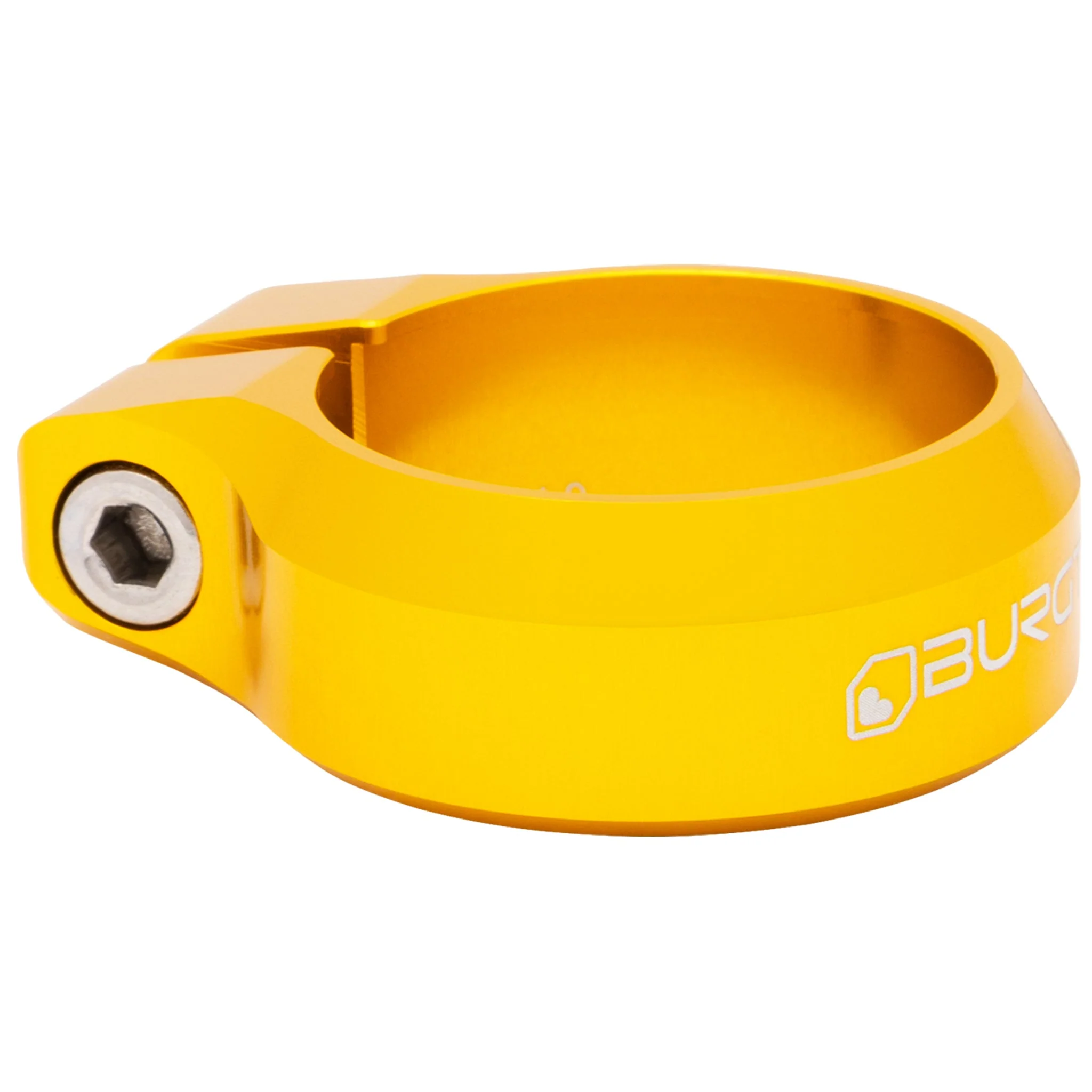 Burgtec Seat Clamp - 34.9mm - Burgtec Bullion Gold