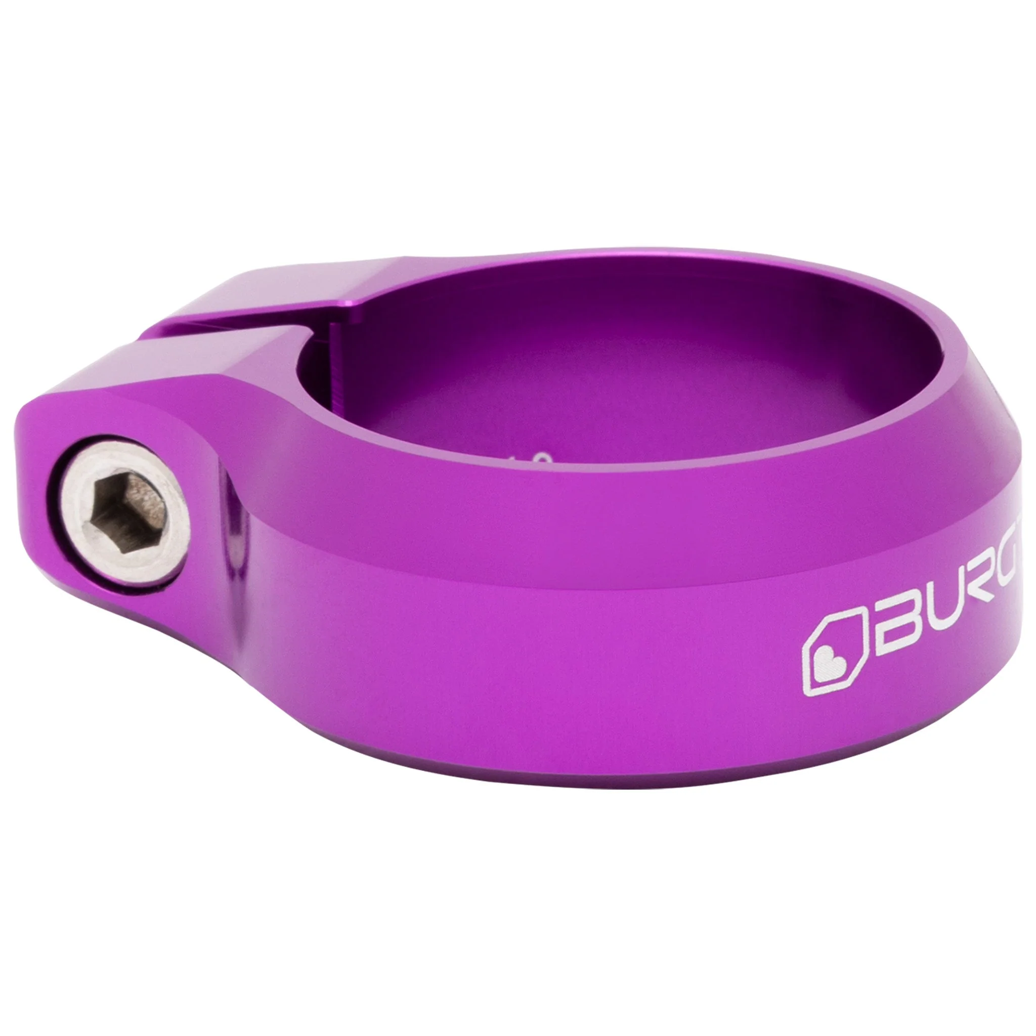 Burgtec Seat Clamp - 34.9mm - Purple Rain