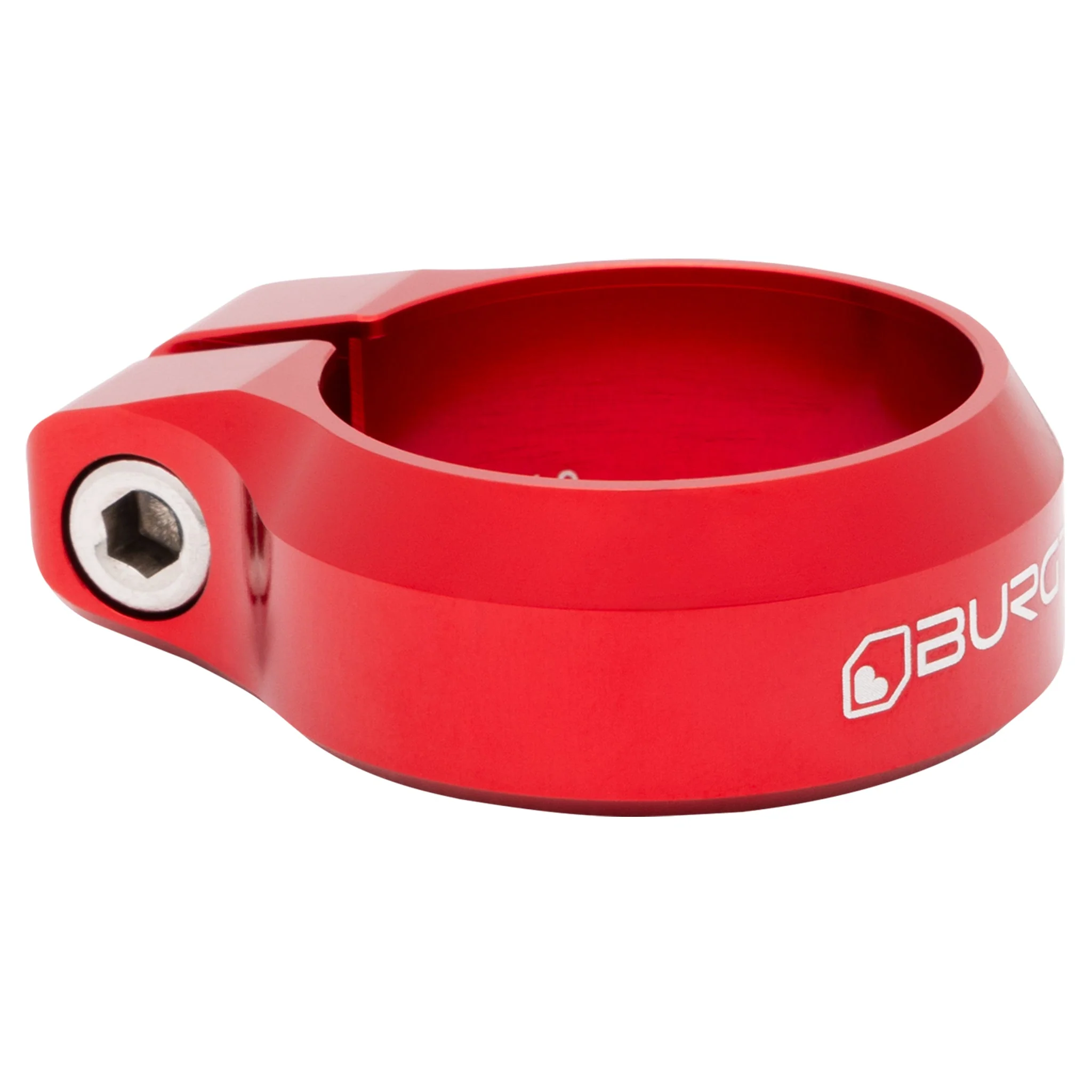 Burgtec Seat Clamp - 34.9mm - Race Red