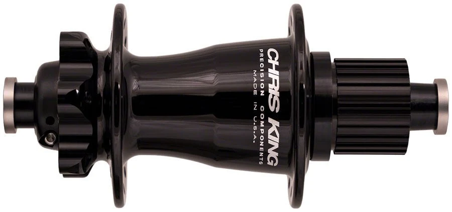 Chris King Boost Rear Hub - 12x148 - 6-Bolt - Micro Spline - Black - 28H