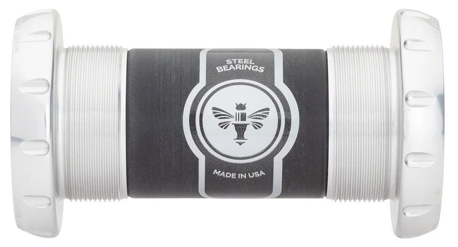 Chris King ThreadFit 30 Bottom Bracket Fit Kit 1 - English For DUB Mountain - Silver