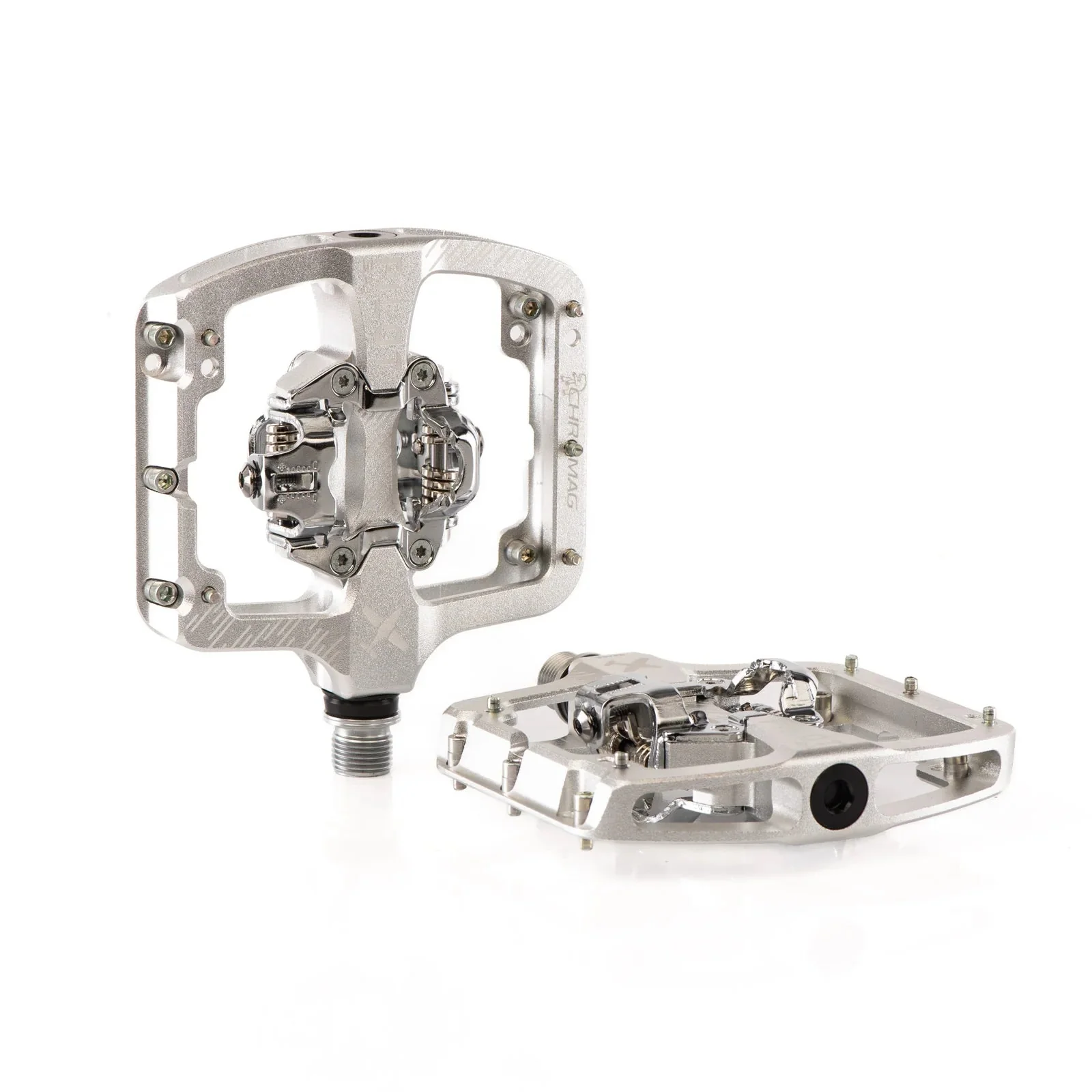 Chromag Pilot BA SPD Pedals Gun Metal