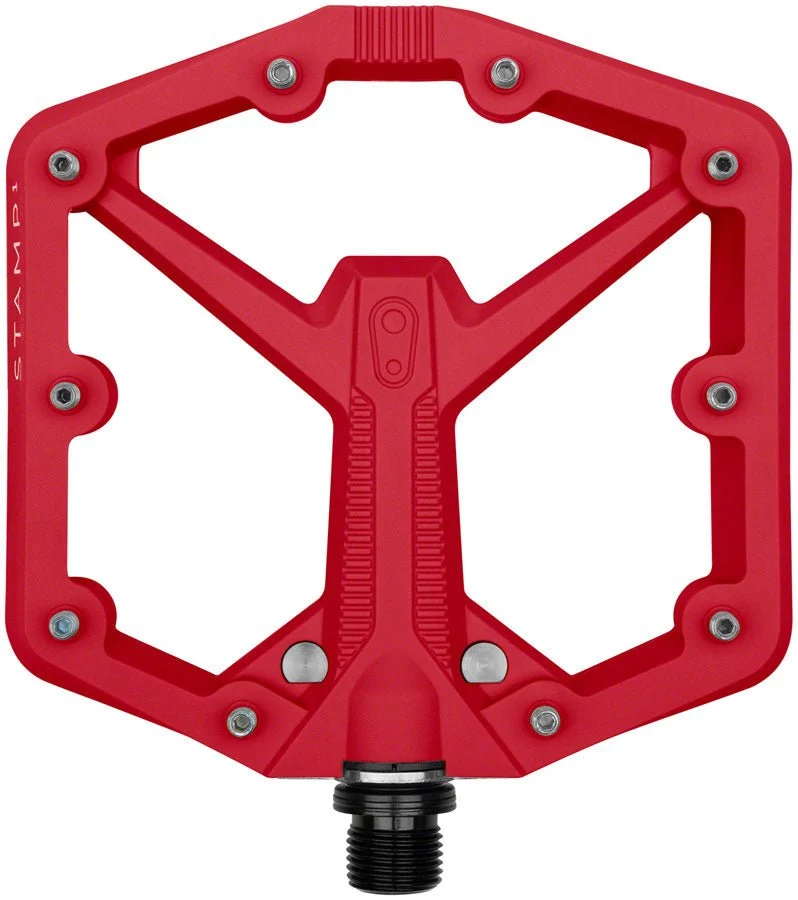 Crank Brothers Stamp 1, Gen 2 Pedals - Large - Red