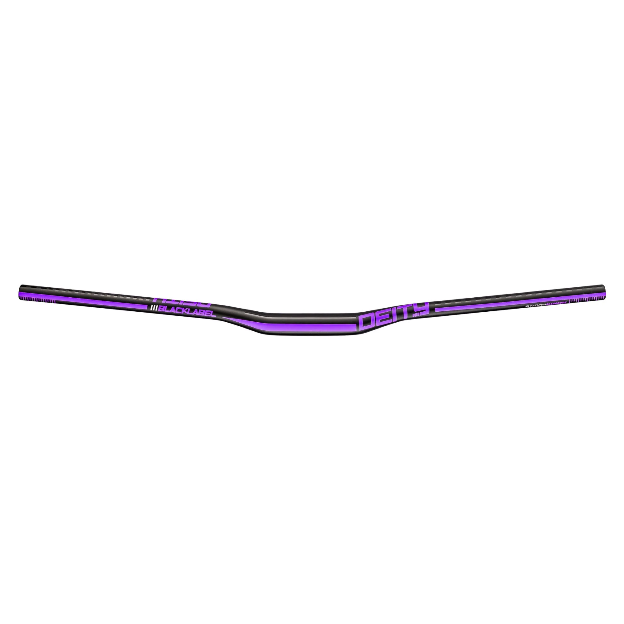 Deity Blacklabel 800 Handlebar - 15mm Rise - 800mm Width - 31.8mm Clamp - Purple