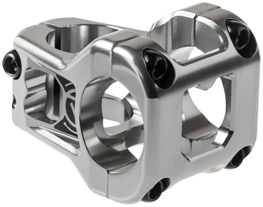Deity Cavity Stem - 35mm Length - 31.8mm Clamp - Platinum Silver