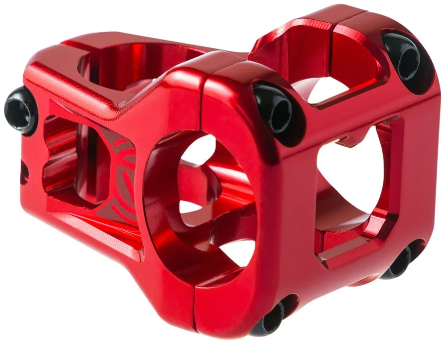 Deity Cavity Stem - 35mm Length - 31.8mm Clamp - Red