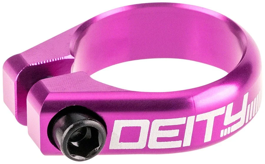 Deity Circuit Seatpost Clamp - 36.4mm - Purple