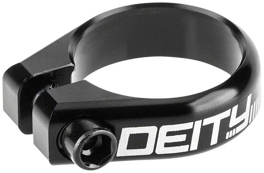 Deity Circuit Seatpost Clamp - 38.6mm - Black