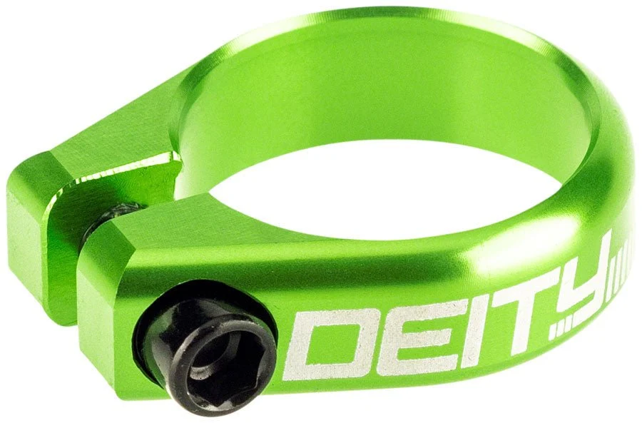 Deity Circuit Seatpost Clamp - 38.6mm - Green