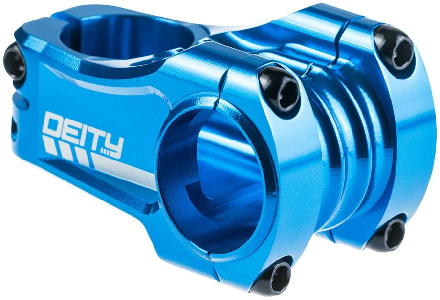Deity Copperhead Stem - 50mm Length - 31.8mm Clamp - Blue