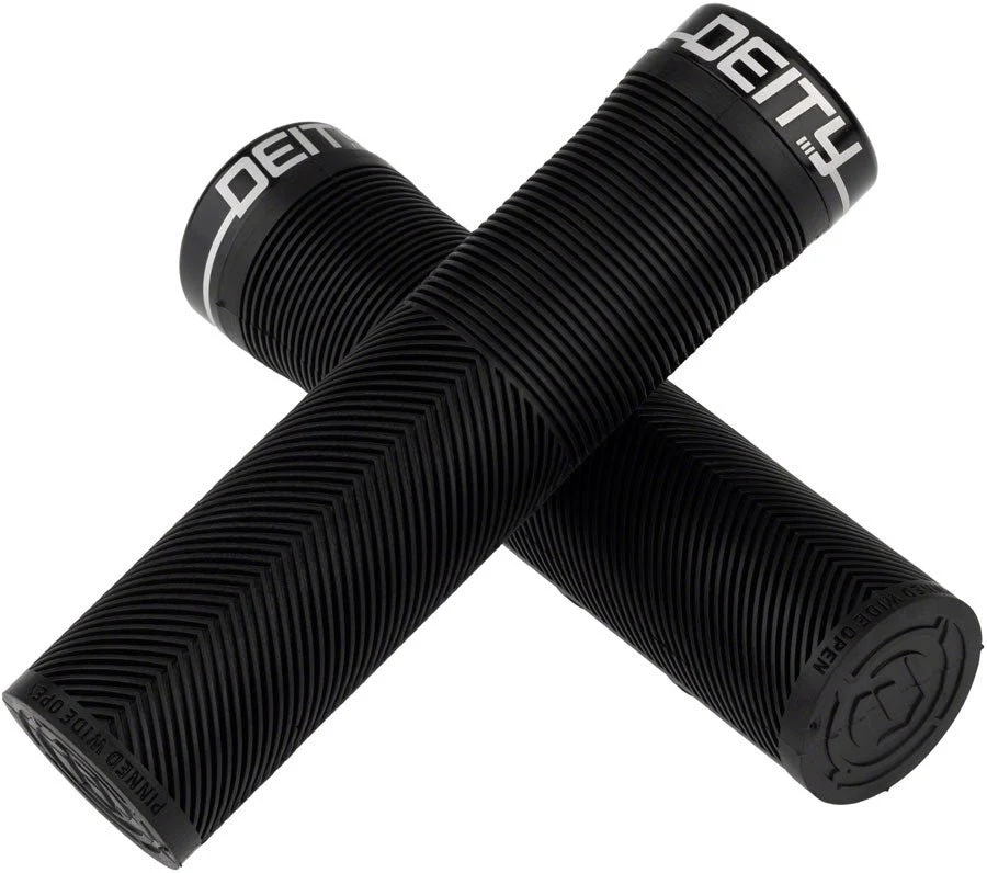 DEITY Knuckleduster Grips - Black Lock-On