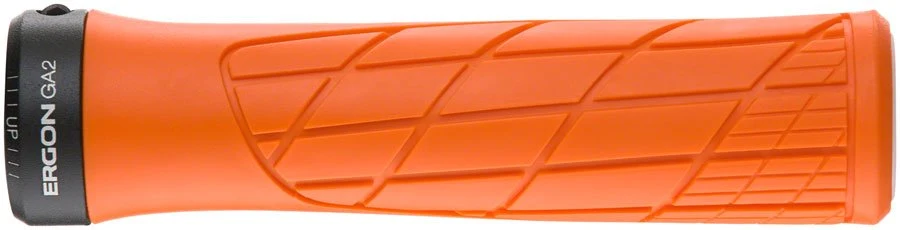 Ergon GA2 Grips - Juicy Orange Lock-On - Image 2