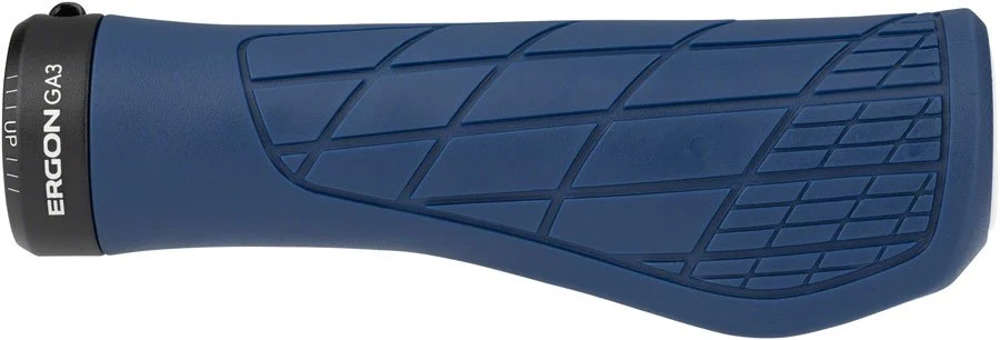 Ergon GA3 Grips - Nightride Blue Lock-On Large - Image 2