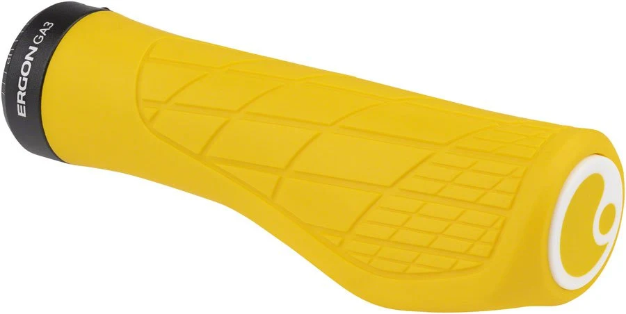 Ergon GA3 Grips - Yellow Mellow Lock-On Large - Image 3