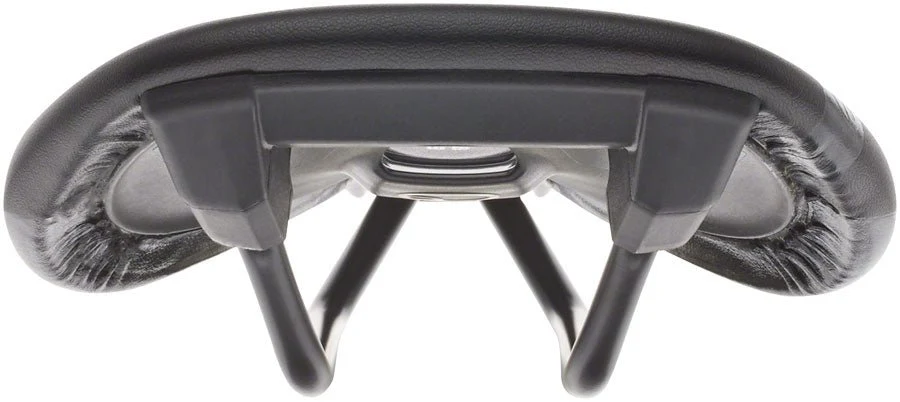 Ergon SR Pro Men's Saddle - Titanium Rails - Stealth Black - Small/Medium - Image 4