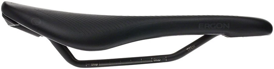 Ergon SR Pro Women's Saddle - Titanox Rails - Black - Medium/Large - Image 3