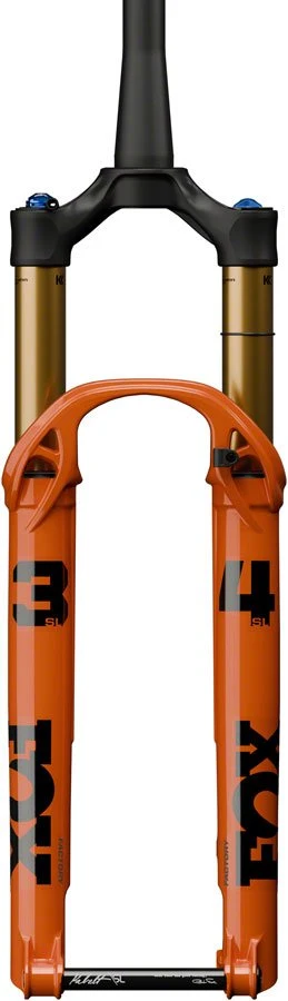 Fox 34 SL Factory - 120mm - GRIP SL w/ Push-Lock - Shiny Orange - Image 2