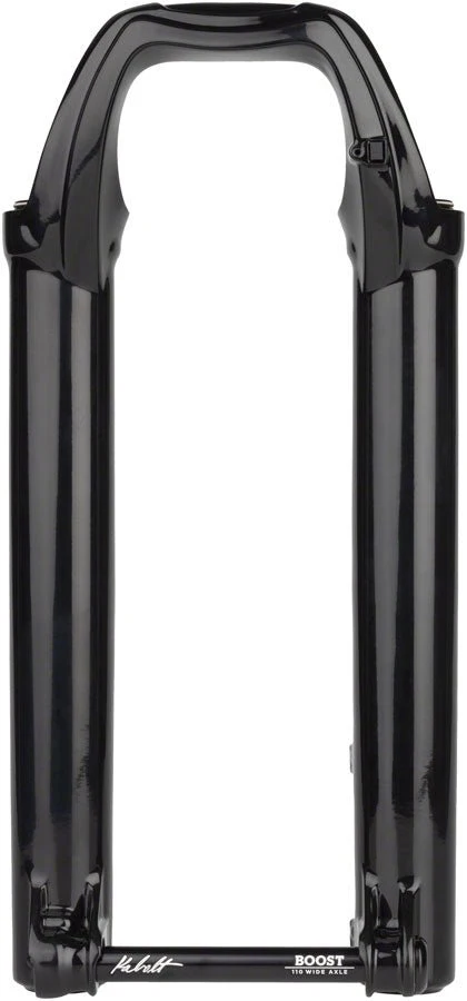 2018-2020 Fox 36 Fork Lower Leg Assembly - 27.5" - 180mm Max Travel - 15x110 Kabolt Boost - Factory Shiny Black - Image 2