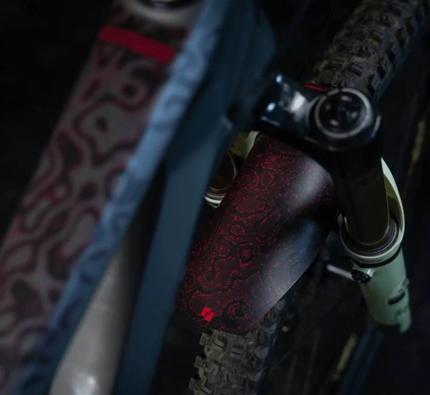Ground Keeper Snake Charmer Fender - Red - Matte - Image 2