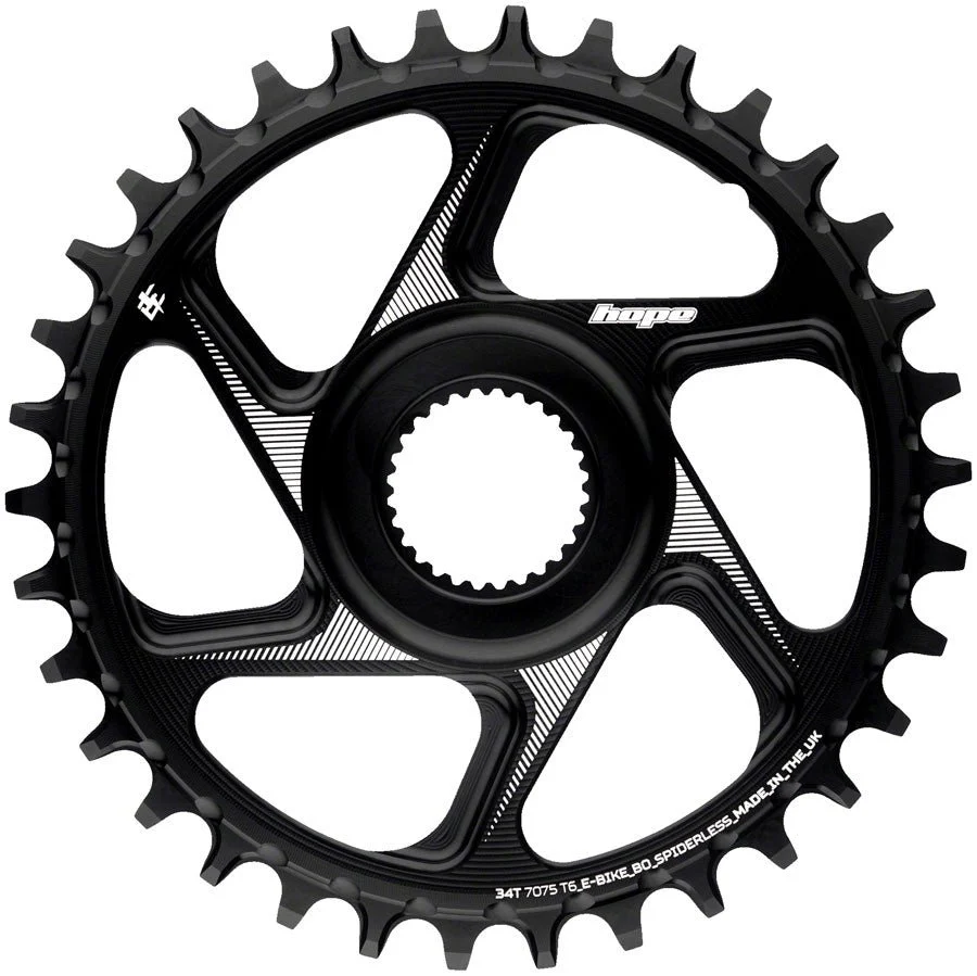 Hope Bosch Gen 4 eBike Chainring - 34t Black