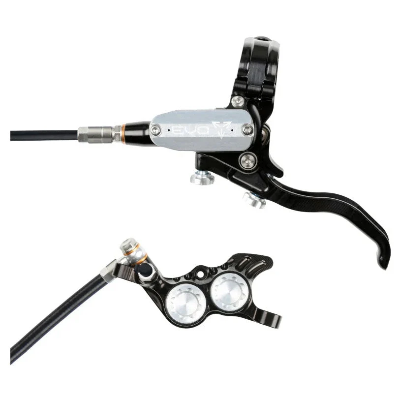 Hope Tech 4 Evo GR4 - Left/Front - Black/Silver