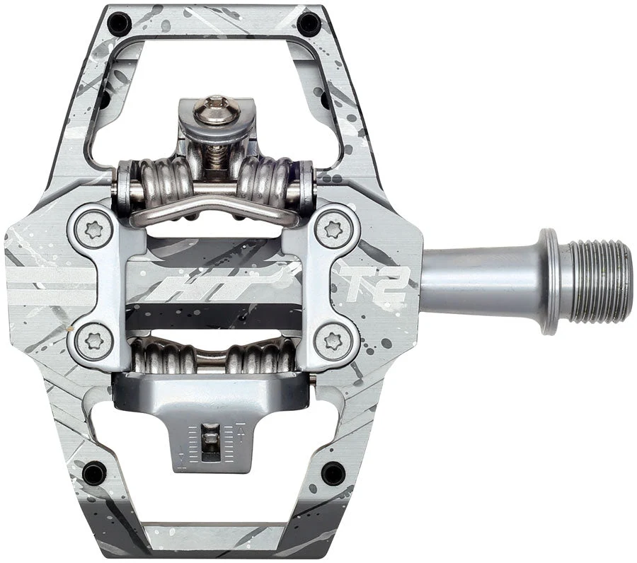HT Components T2 Pedals - Grey Camo
