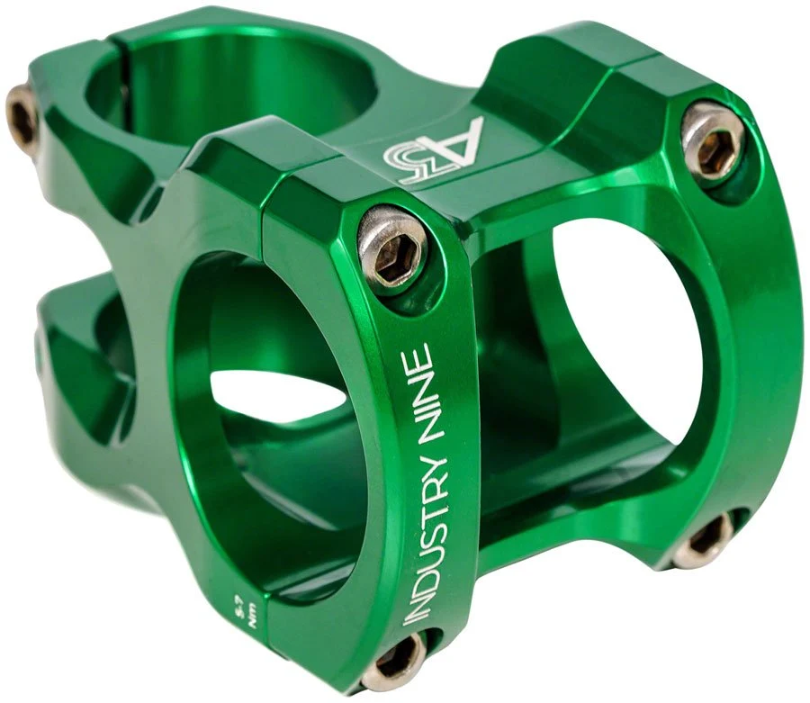 Industry Nine A35 Stem - 35mm Clamp - 40mm Length - Green