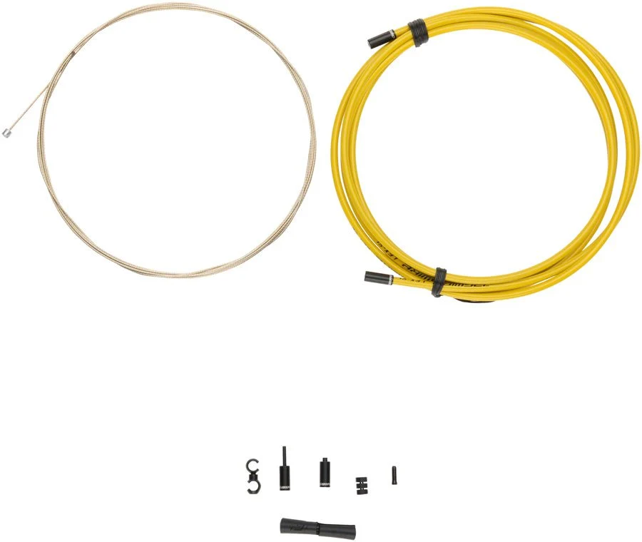 Jagwire 1x Pro Shift Cable Kit - Road/Mountain - SRAM/Shimano - Yellow - Image 2
