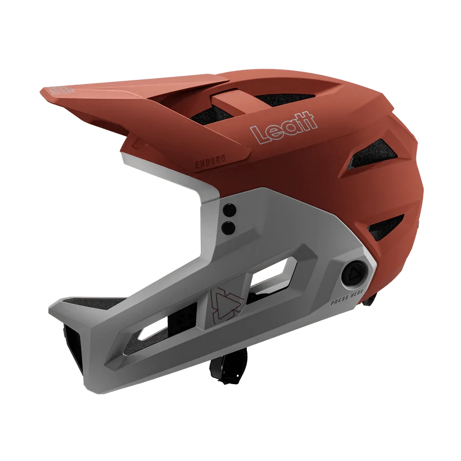 Leatt MTB Helmet - Enduro 2.0 - Lava Red - Image 2