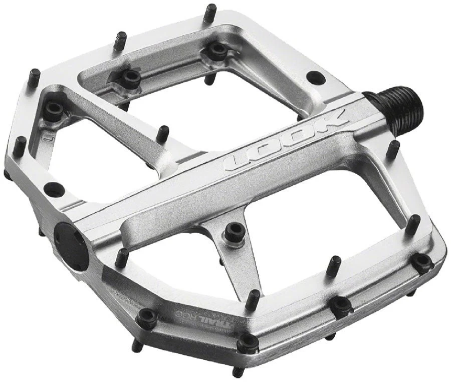 LOOK Trail Roc Plus Platform Pedals - 9/16" - Silver