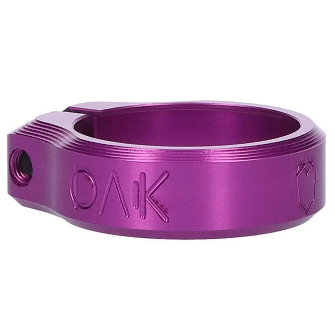 OAK Components Orbit Seatpost Clamp - 36.4mm Inner Diameter - Purple