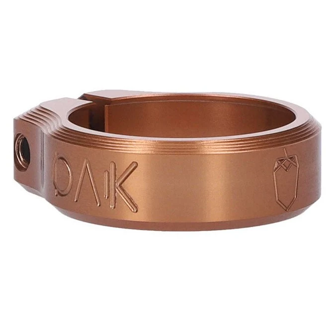 OAK Components Orbit Seatpost Clamp - 38.5mm Inner Diameter - Copper