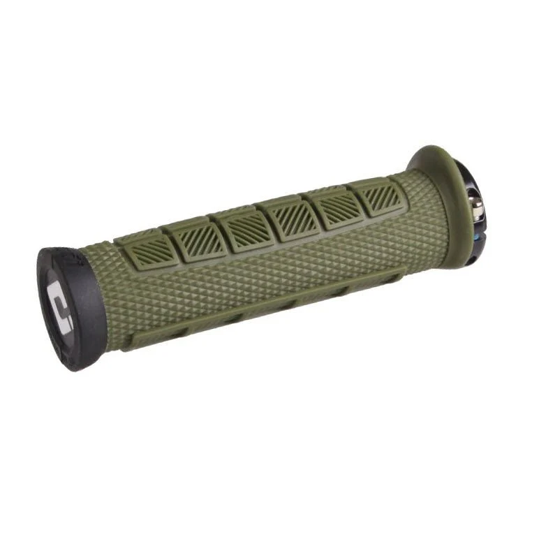 ODI Elite Pro Grips MTB Bonus Pack - Army Green