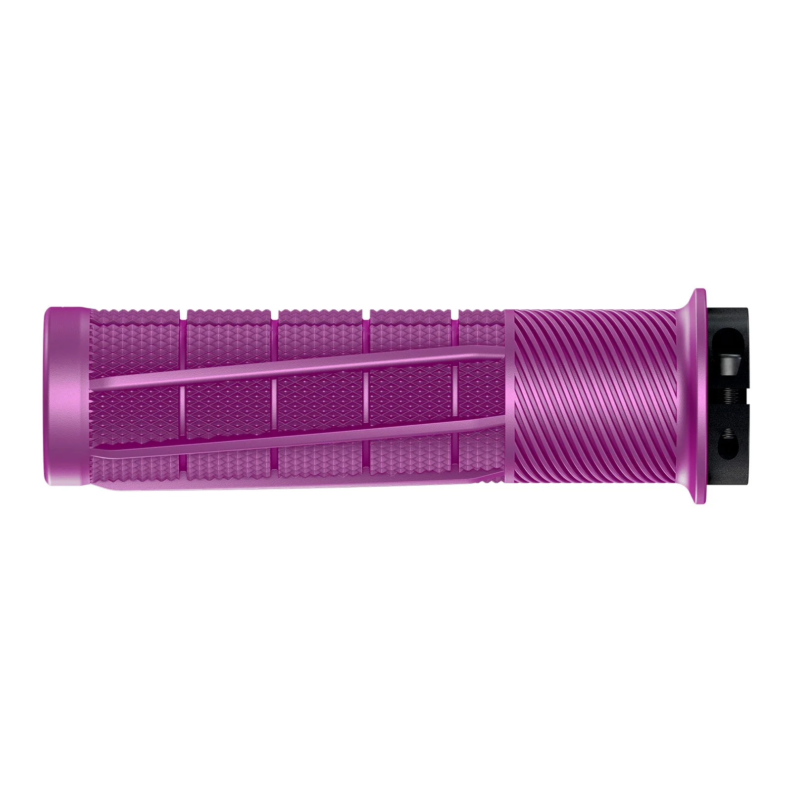 OneUp Components Thick Lock-On Grips - Purple - Image 4