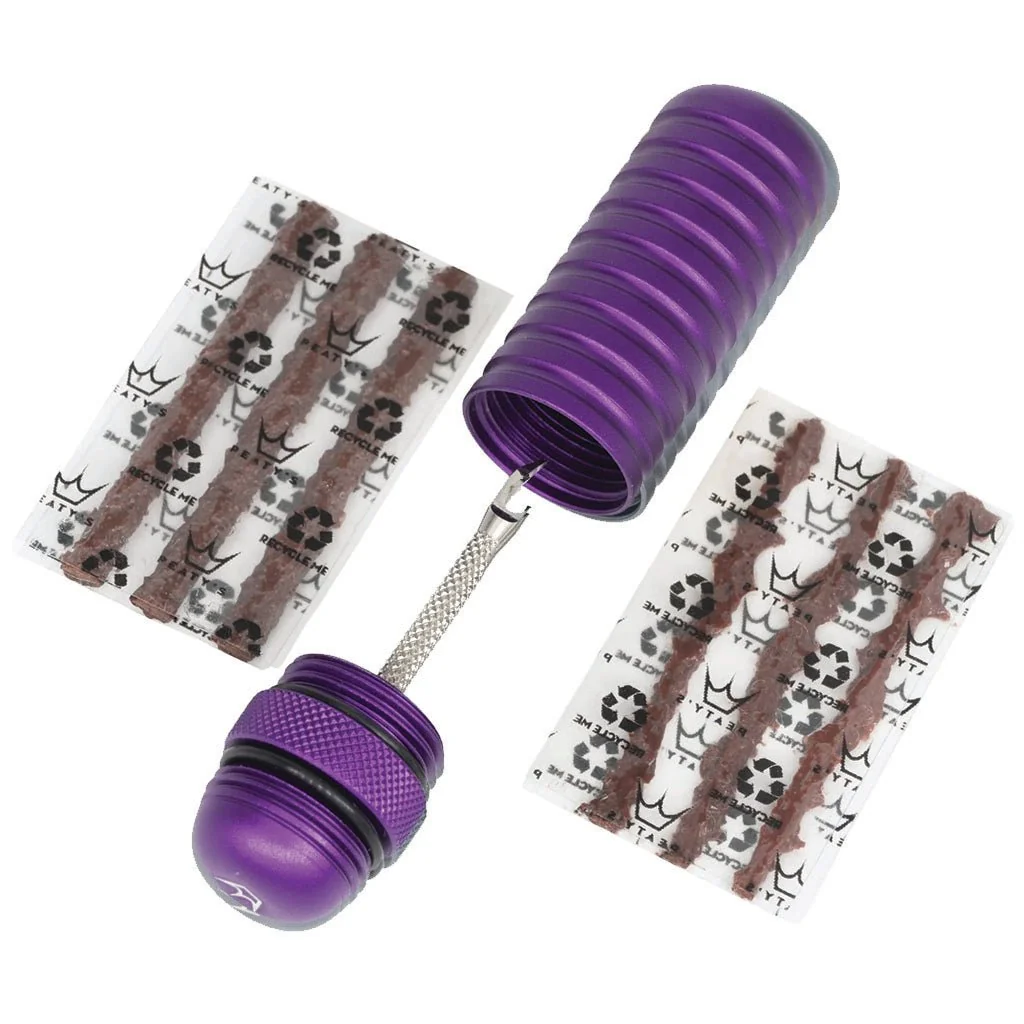 Peatys Holeshot Tubeless Puncture Plug Tool - Violet