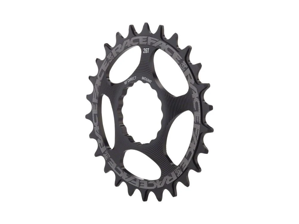 Race Face Narrow Wide Chainring: Direct Mount CINCH 28t Black