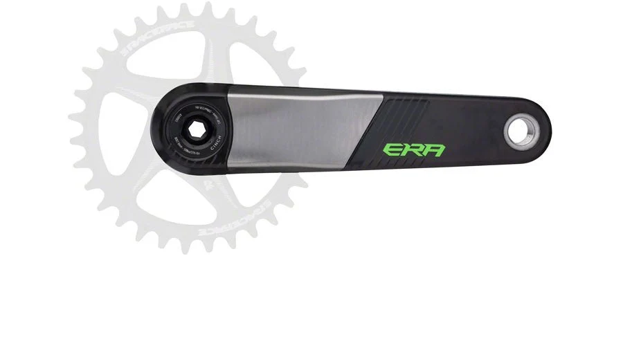 RaceFace ERA Carbon Crankset - 170mm Length - CINCH Interface - 136mm Spindle - Green - Image 2