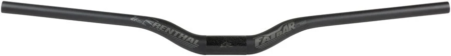 Renthal FatBar Carbon Handlebar - 40mm Rise - 800mm Width - 31.8mm Clamp - Black V3