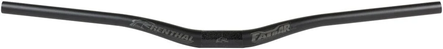 Renthal Fatbar Lite Carbon Handlebar - 30mm Rise - 760mm Width - 31.8mm Clamp - Black V3
