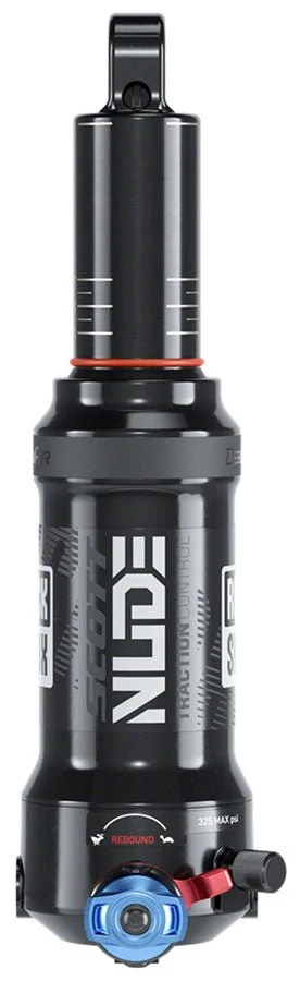 RockShox Deluxe Nude RLC3 Rear Shock - 185x55mm -DebonAir - 1 Token - #1 Sealhead - Medium Reb/Comp 430lb L/O Force - Trunnion / Std - B1 - Image 2
