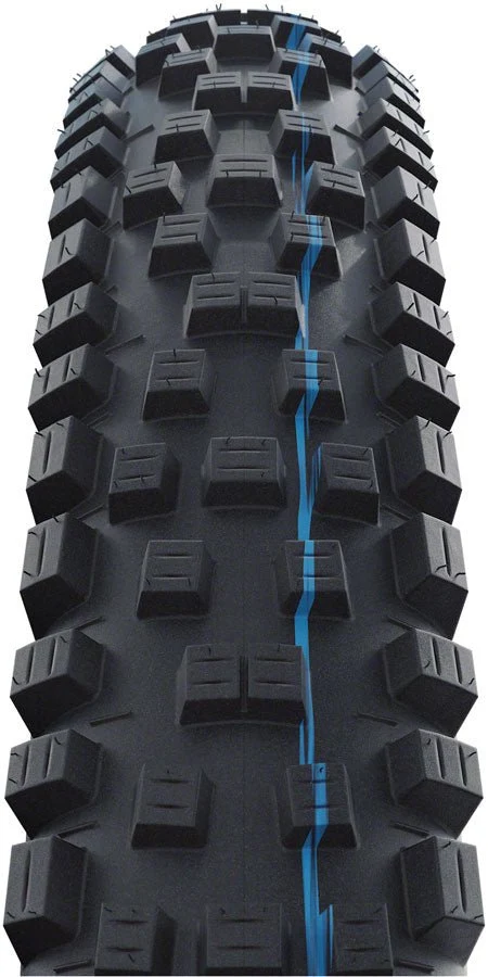 Schwalbe Nobby Nic Tire - 29 x 2.4 - Tubeless/Folding - Black/Tanwall - Evolution Line - Super Ground - Addix SpeedGrip - Image 3