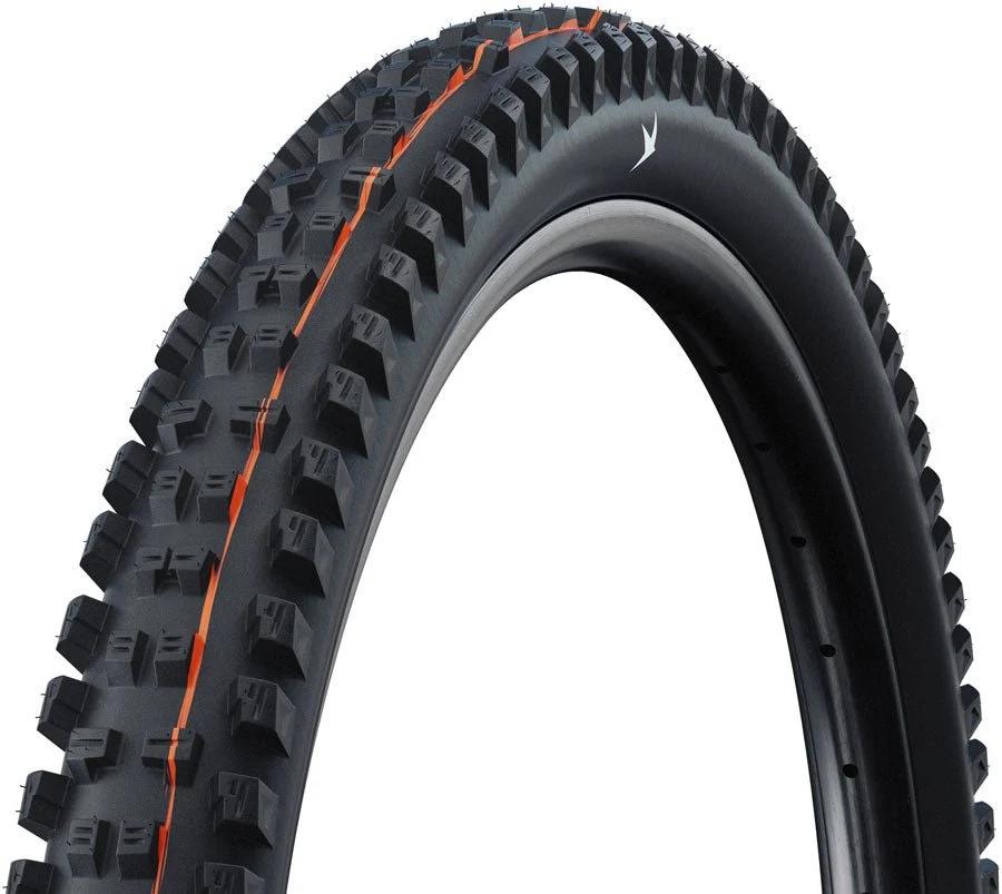 Schwalbe Tacky Chan Tire - 27.5 x 2.40 Tubeless Folding BLK Standard Trail Soft E-50