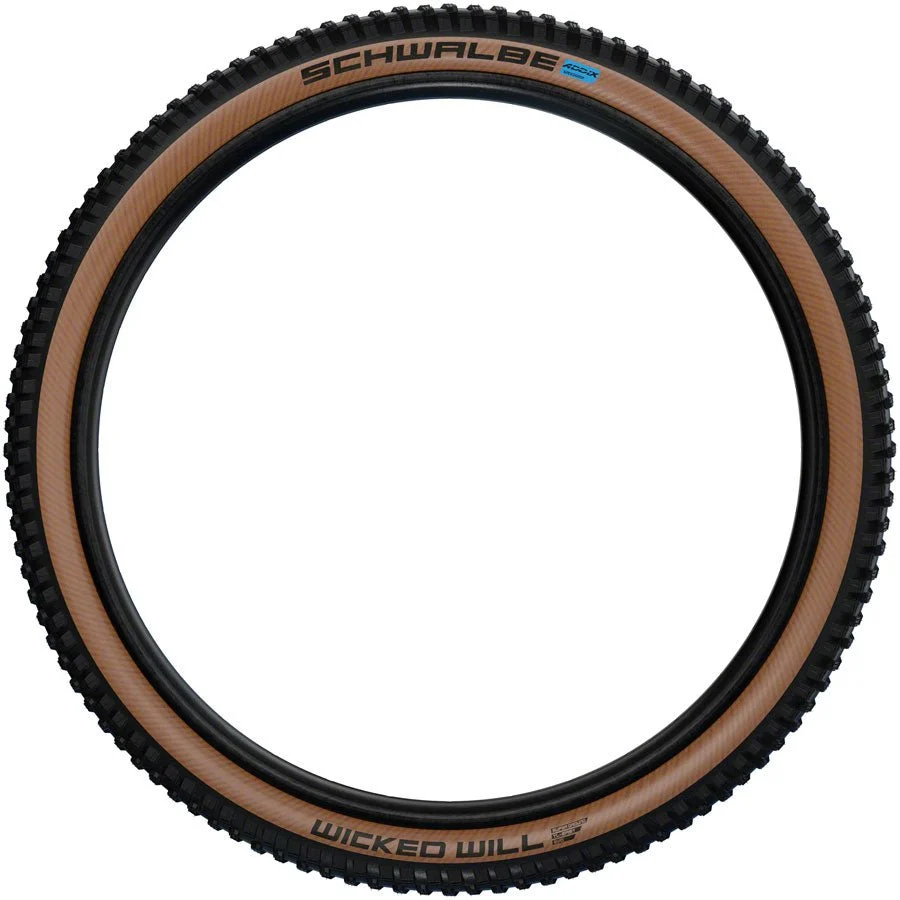 Schwalbe Wicked Will Tire - 29 x 2.4 - Tubeless/Folding - Tanwall - Evolution Line - Super Race -  Addix SpeedGrip - Image 2